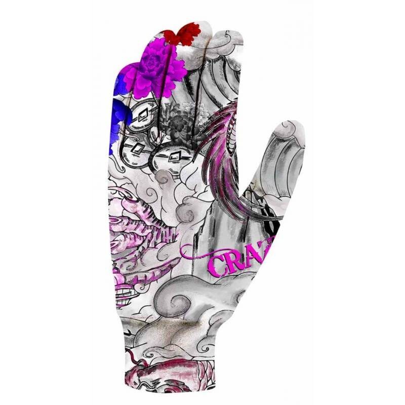CRAZY Рукавиці TOUCH WOMAN PRINT TATTOO M-L