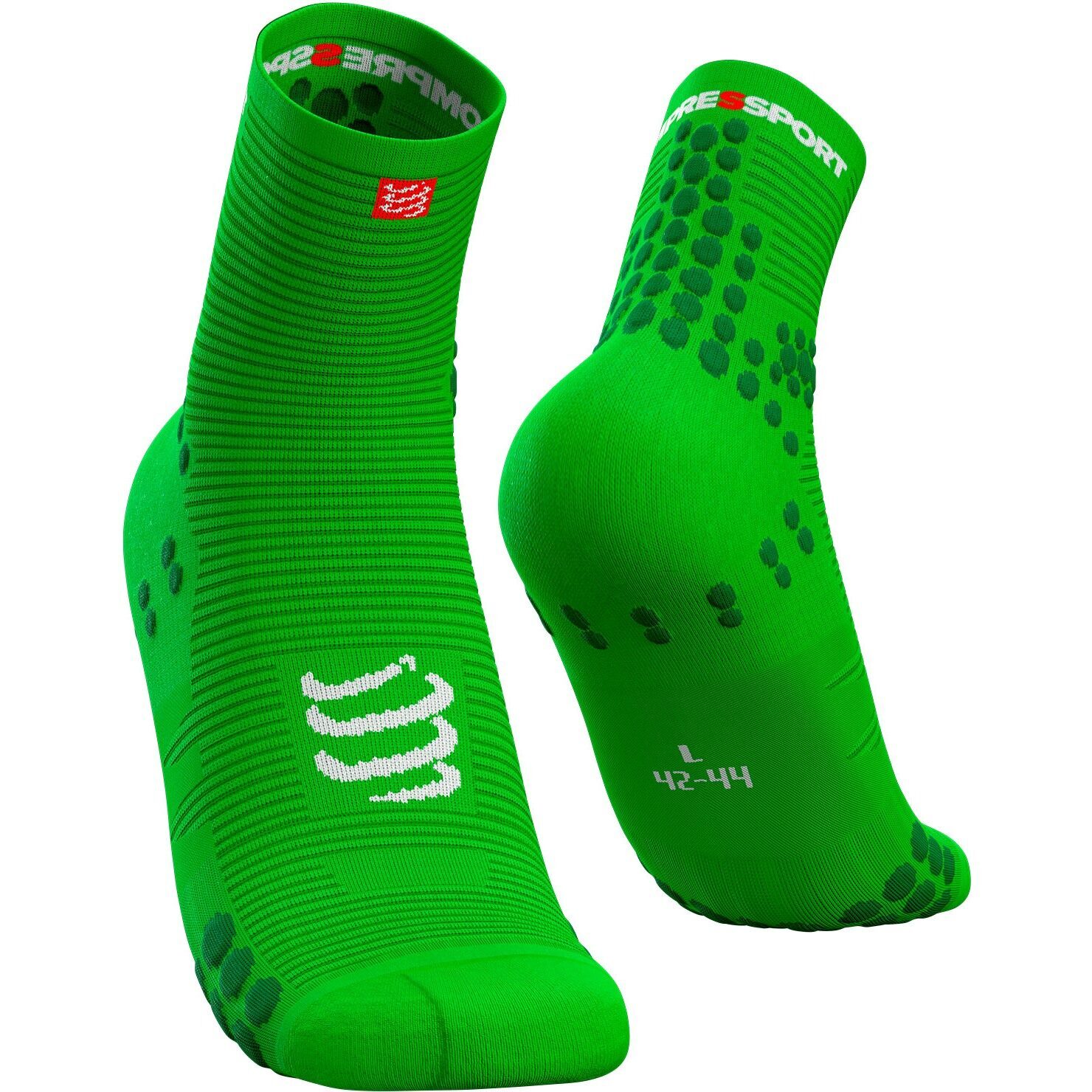 CS Шкарпетки Pro Racing Socks V3.0 Run High - Summer Refresh 2021, Greenery/Willow Bough, T1