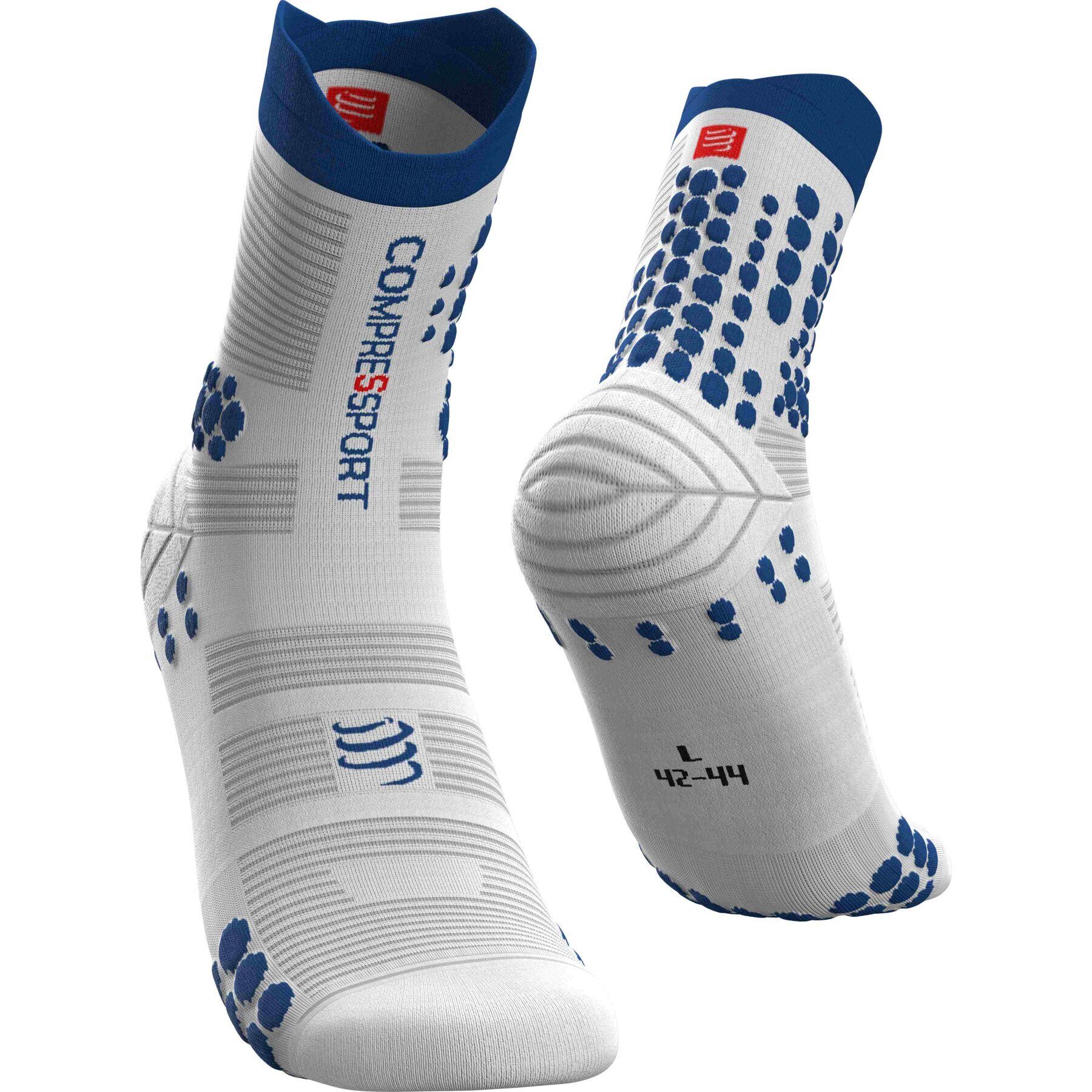 CS Шкарпетки Pro Racing Socks V3.0 Trail, White/Lolite, T2