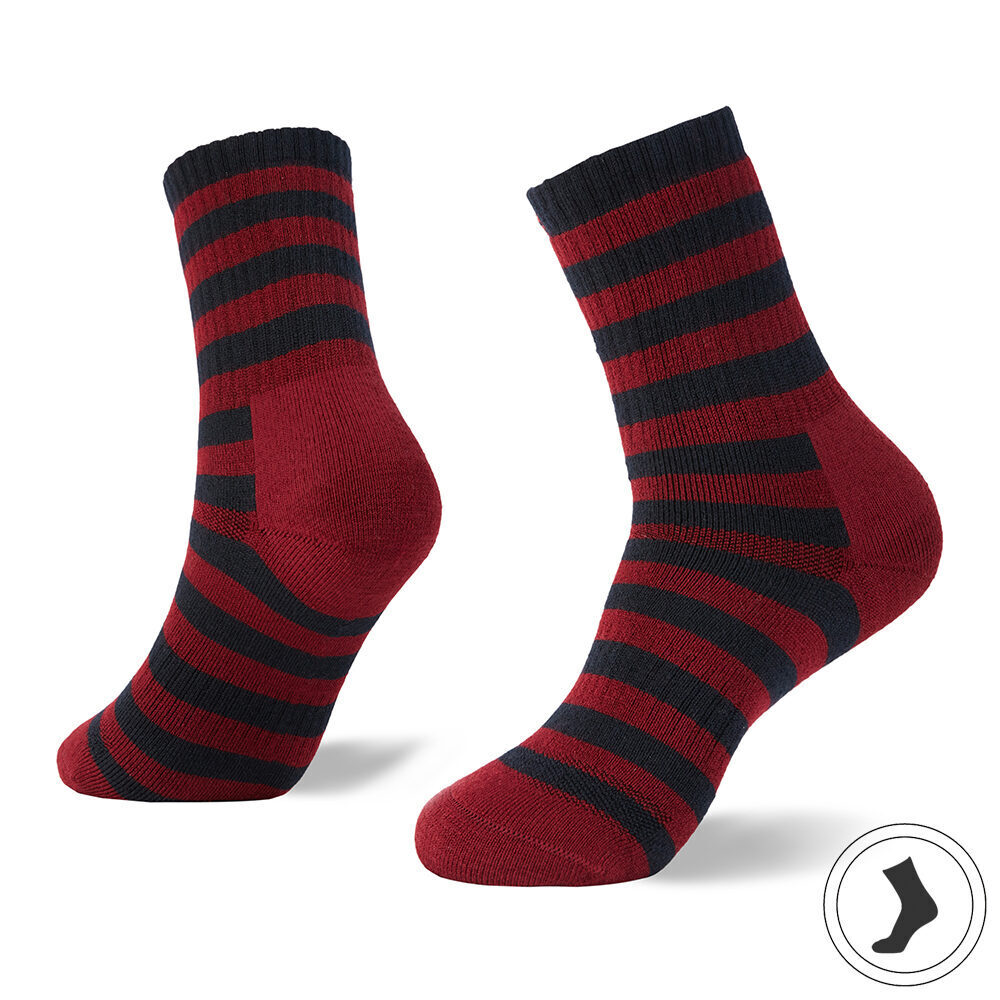 NA Туристичні шкарпетки Heavy Weight Crew Red/Black