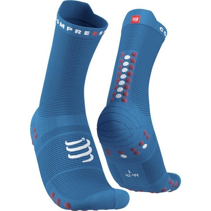 CS Шкарпетки Pro Racing Socks V4.0 Run High, Pacific Blu/Deco Rose, T2