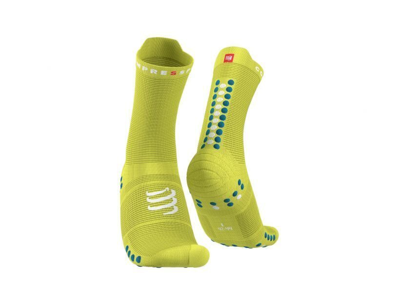CS Шкарпетки Pro Racing Socks V4.0 Run High, Primrose/Fjord Blue, T3