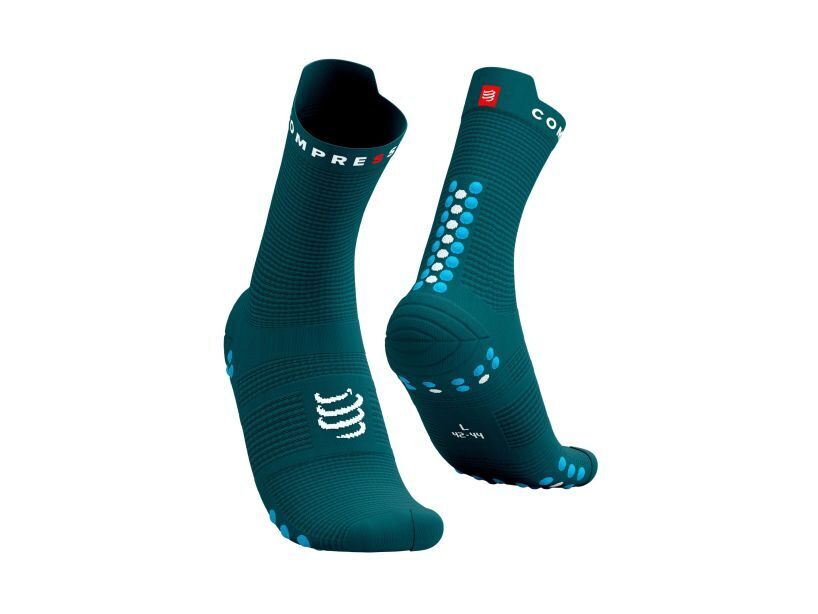 CS Шкарпетки Pro Racing Socks V4.0 Run High, Shaded Spruce/Hawaiian Ocean, T4