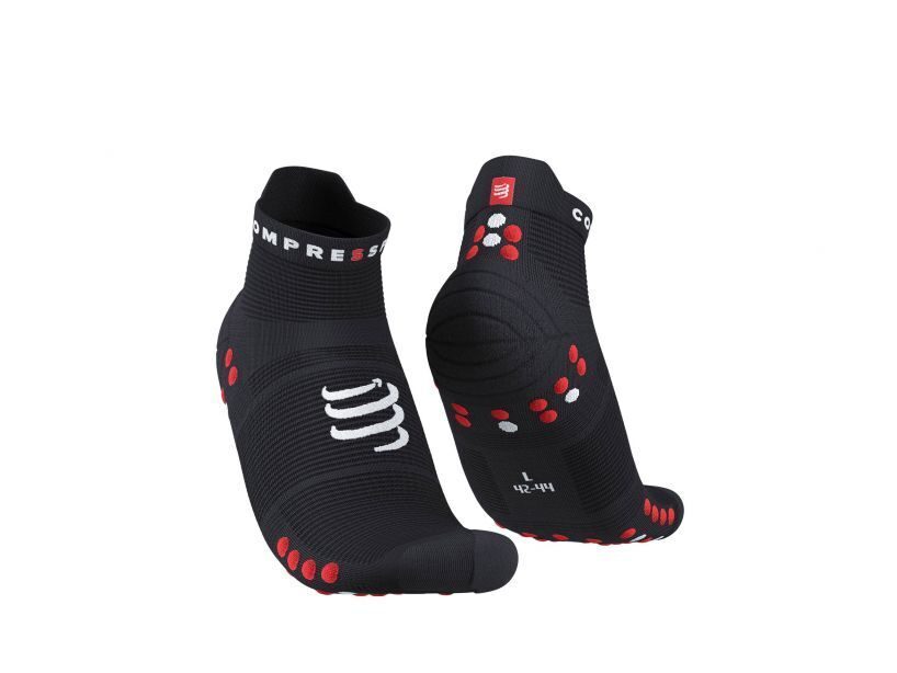 CS Шкарпетки Pro Racing Socks V4.0 Run Low, Black/Red, T4