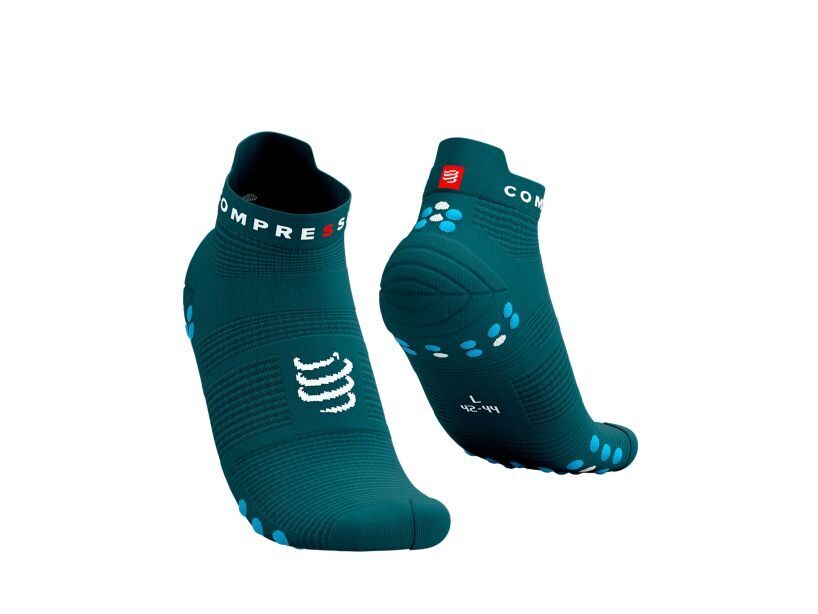 CS Шкарпетки Pro Racing Socks V4.0 Run Low, Shaded Spruce/Hawaiian Ocean, T1