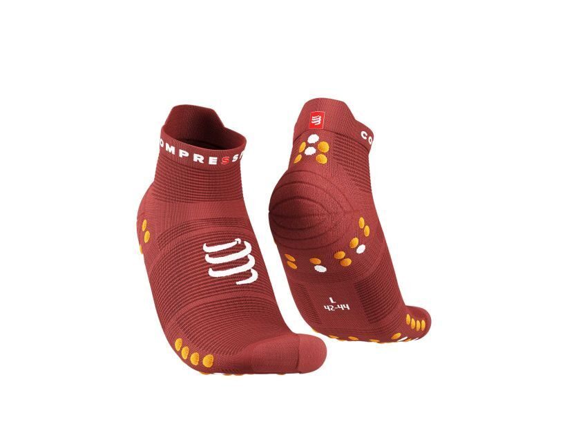 CS Шкарпетки Pro Racing Socks V4.0 Run Low, Spd Apple/Dk Cheddar, T1