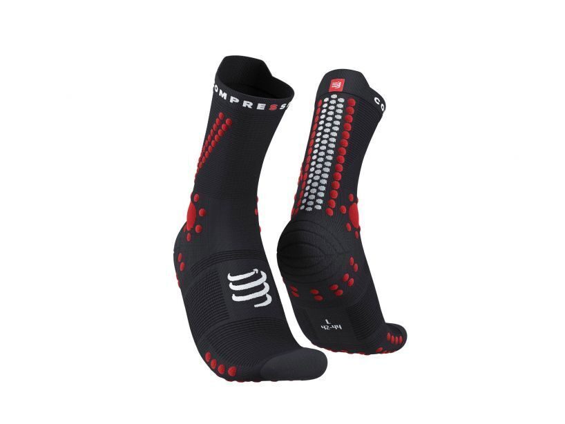 CS Шкарпетки Pro Racing Socks v4.0 Trail, Black/Red, T4