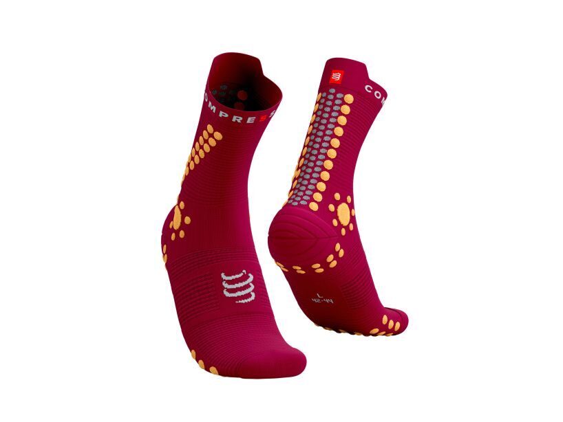 CS Шкарпетки Pro Racing Socks V4.0 Trail, Persian Red/Blazing Orange, T1