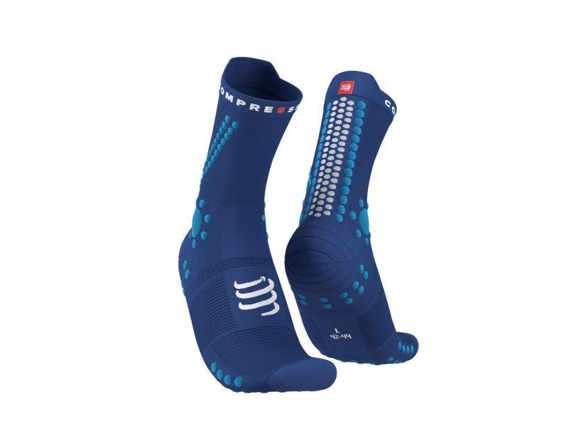 CS Шкарпетки Pro Racing Socks V4.0 Trail, Sodalite/Fluo Blue, T4