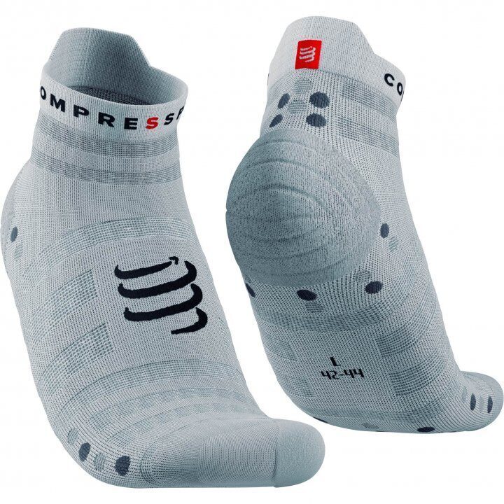 CS Шкарпетки Pro Racing Socks v4.0 Ultralight Run Low, White/Alloy, T3