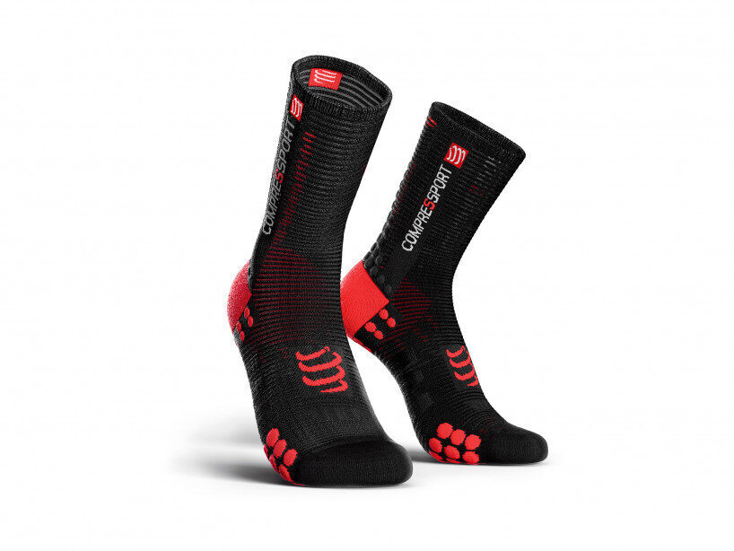 CS Шкарпетки Pro Racing Socks V3.0 Bike, Black/Red, T2