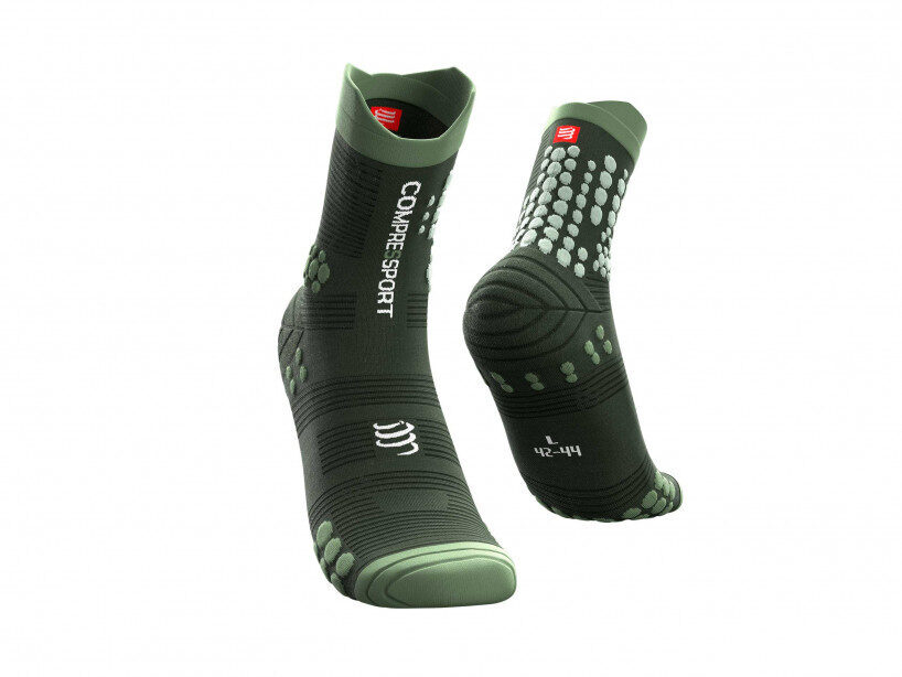 CS Шкарпетки Pro Racing Socks V3.0 Trail, Stealth Green, T4