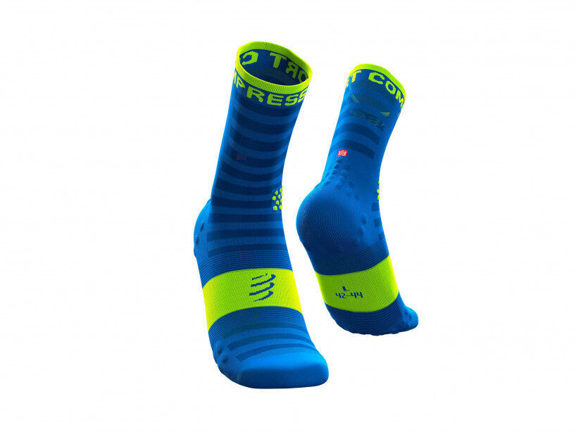CS Шкарпетки Pro Racing Socks V3.0 Ultralight Run High, Fluo Blue, T2
