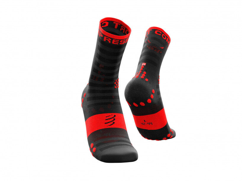 CS Шкарпетки Pro Racing Socks V3.0 Ultralight Run High, Black/Red, T3