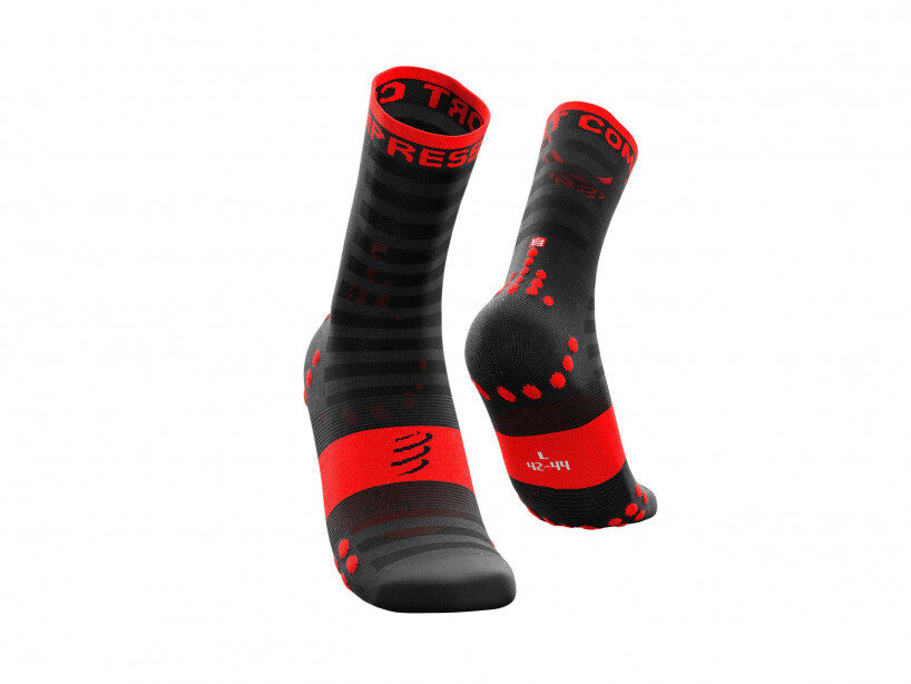CS Шкарпетки Pro Racing Socks V3.0 Ultralight Bike, Black/Red, T2