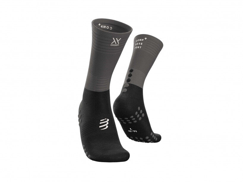 CS Шкарпетки Mid Compression Socks, Black/Grey, T4
