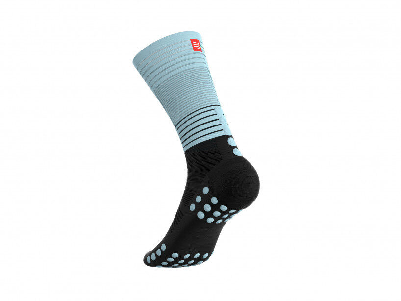 CS Шкарпетки Mid Compression Socks Run, Black/Ice Blue, T2, фото 4