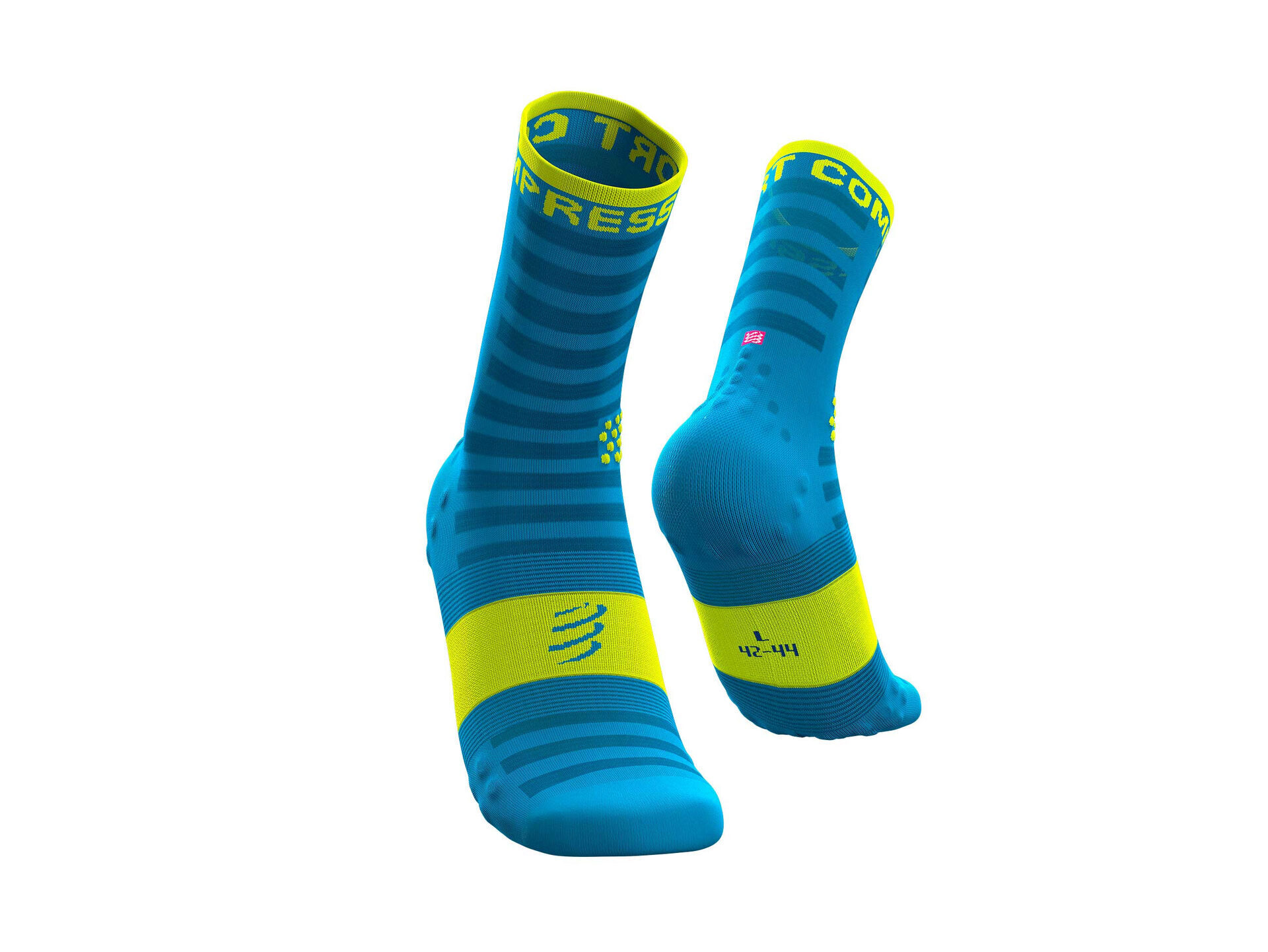 CS Шкарпетки Pro Racing Socks V3.0 Ultralight Run High, Fluo Blue, T4