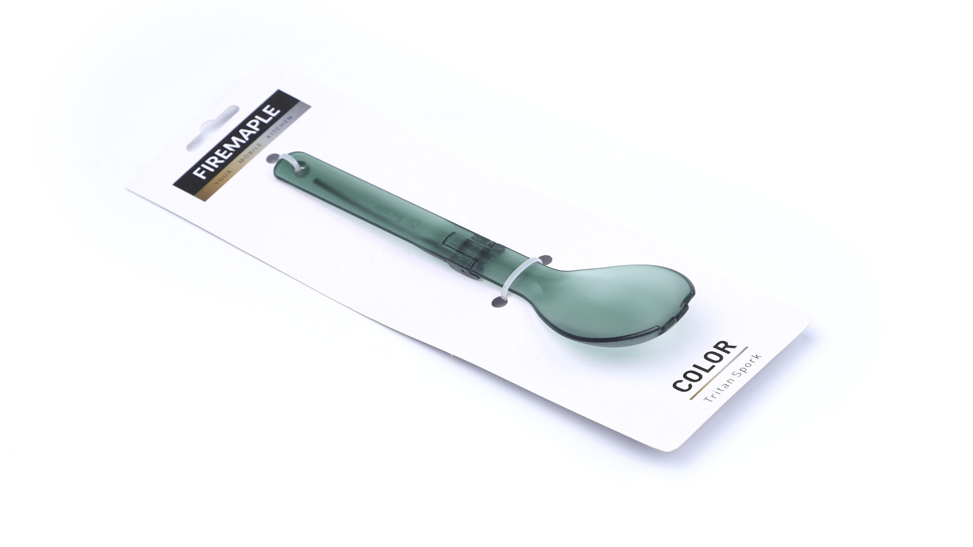 FM Tritan spork Green ложка з тритану складна