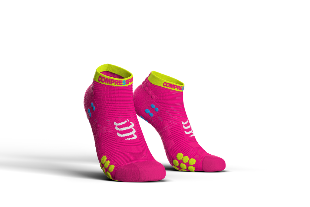 CS Шкарпетки Pro Racing Socks V3.0 Run Low, Fluo Pink, T1