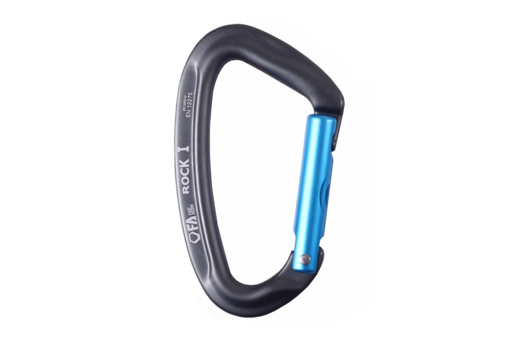 FA Карабін ROCK I STRAIGHT GREY/LIGHT BLUE