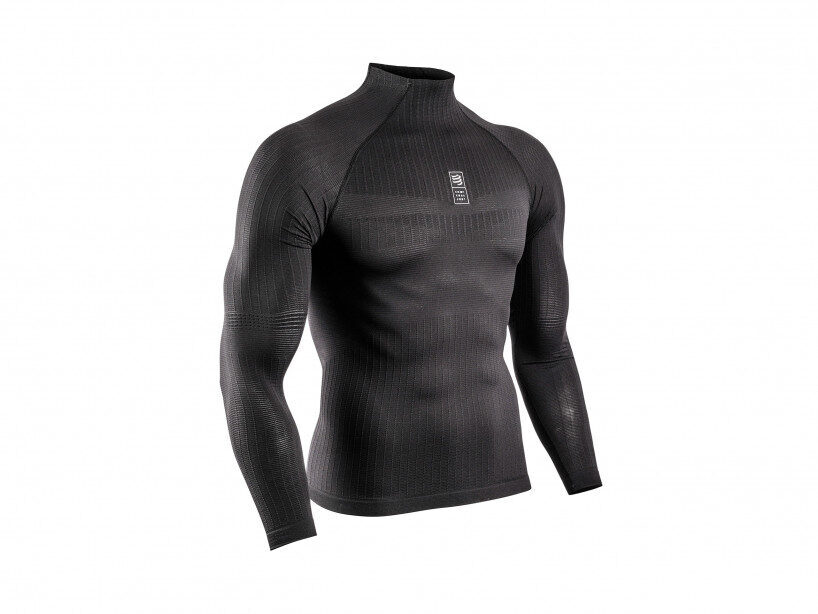 CS Кофта 3D Thermo 110g LS Tshirt, Black, S/M