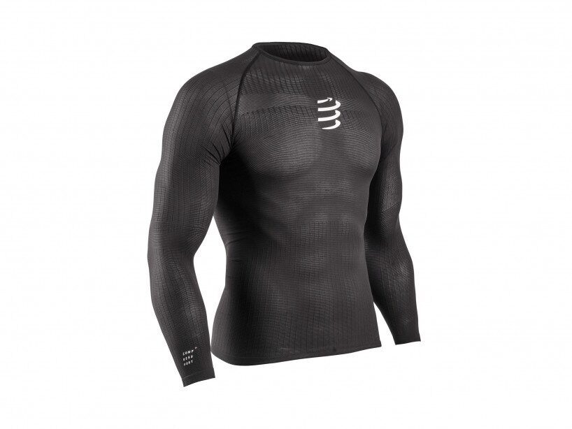 CS Кофта 3D Thermo 50g LS Tshirt, Black, L/XL